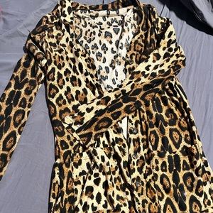 Leopard Cardigan